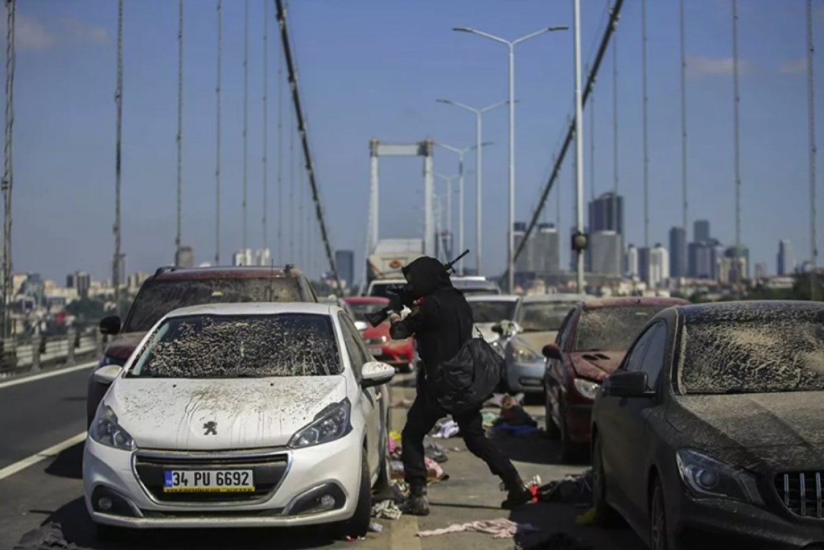 15 Temmuz Şehitler Köprüsü'ne film seti kuruldu