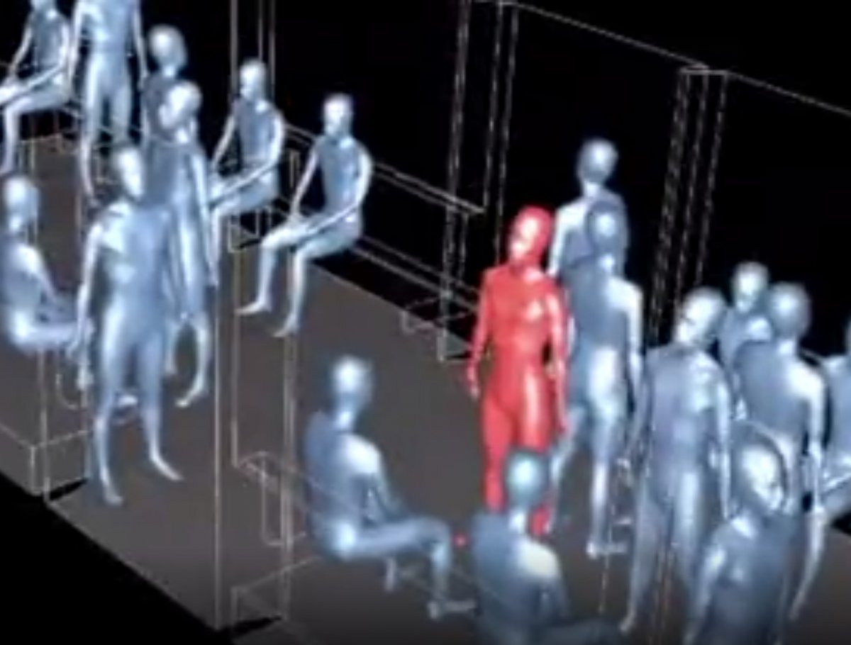 Ölümcül virüs korona metroda 7 metrelik alana yayılıyor