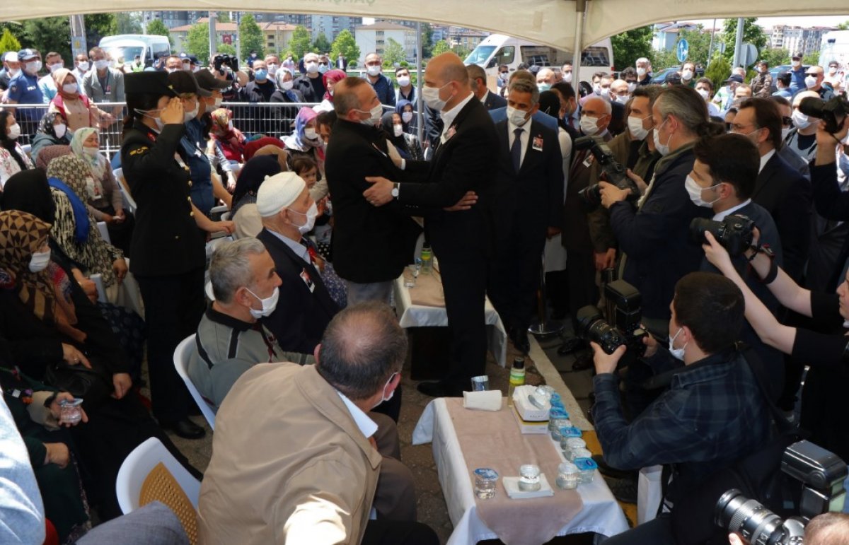 Şehit polis memuru Samsun'da son yolculuğuna uğurlandı