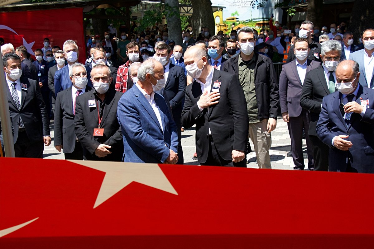 Şehit polis memuru Samsun'da son yolculuğuna uğurlandı