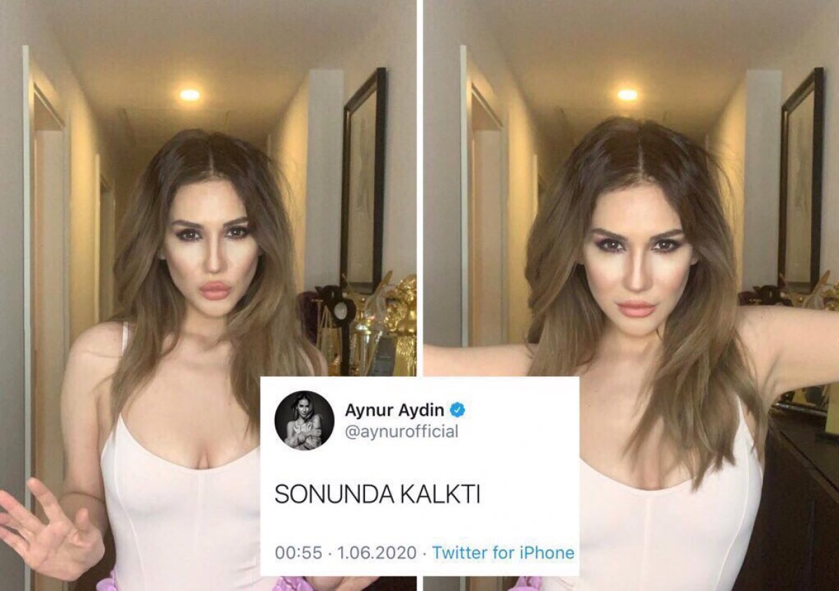 Aynur Aydın, dalga konusu oldu