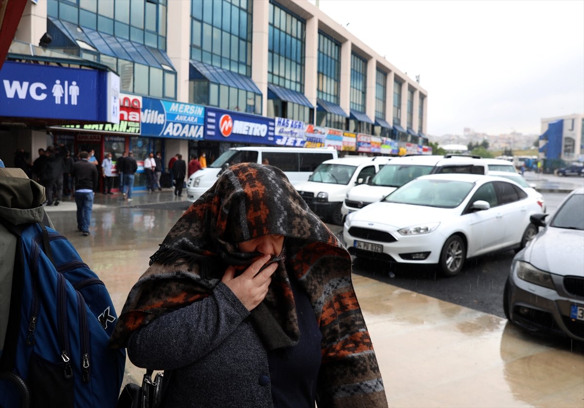 a 15 Temmuz Şehitler Otogarı'nda yoğunluk başladı
