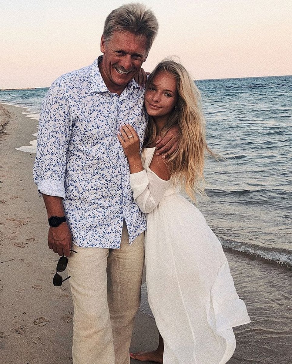 Peskov'un kızı Yelizaveta'dan Sarışınlar Günü paylaşımı