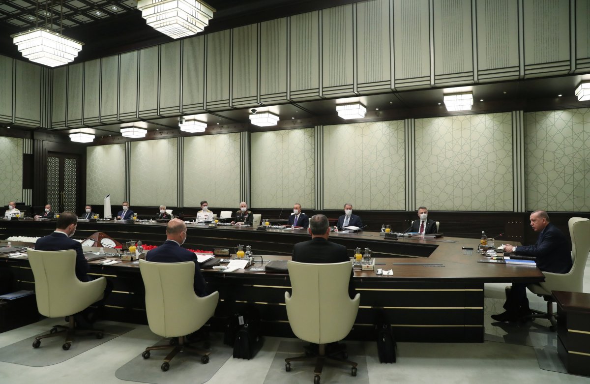 MGK toplantısı sona erdi