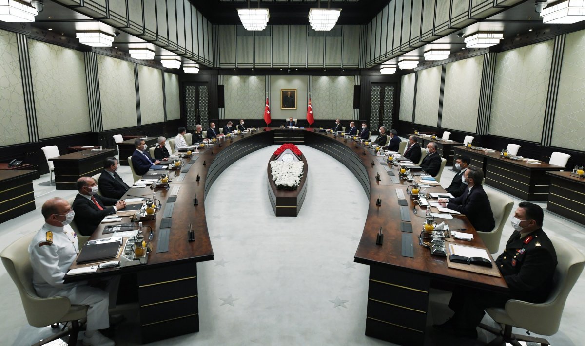 MGK toplantısı sona erdi