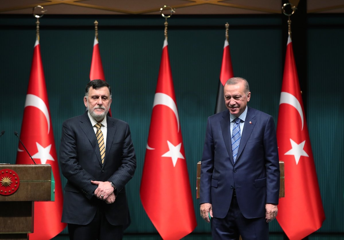 a Türkiye'den Libya'ya tam destek