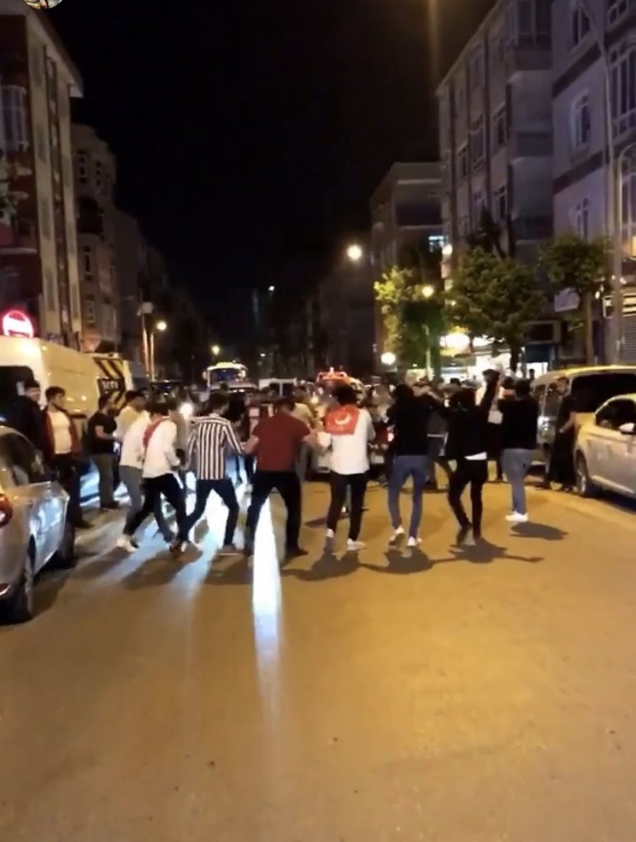 i Asker uğurlama adı altında terör estirdiler