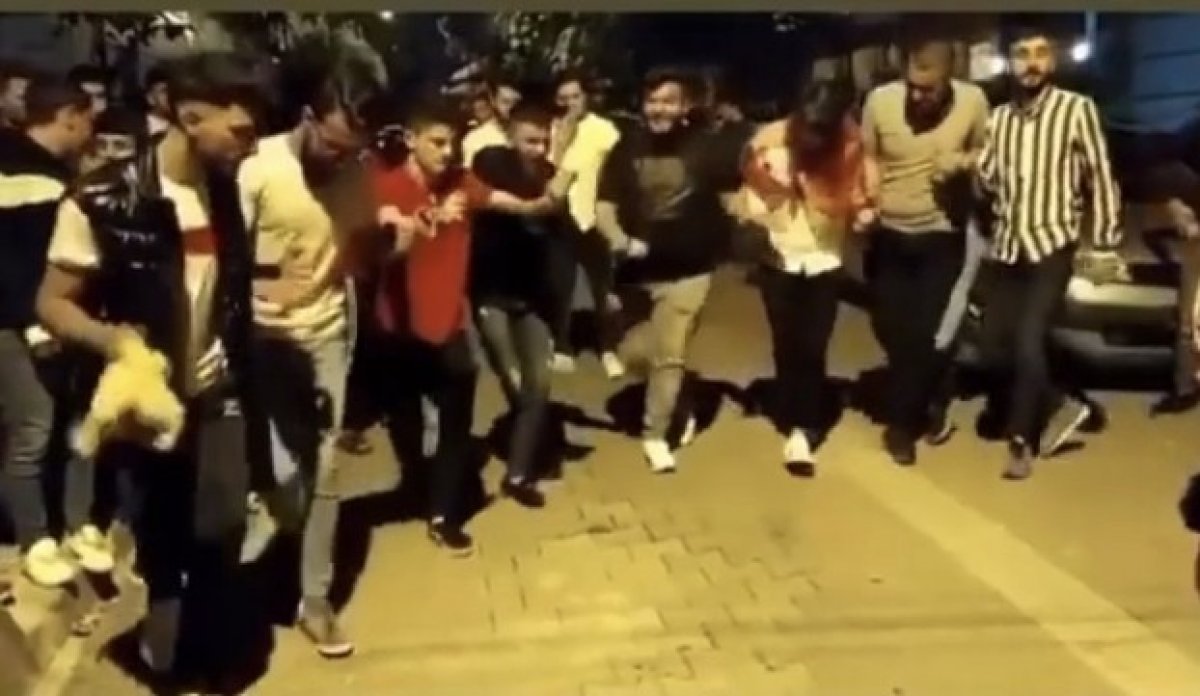 i Asker uğurlama adı altında terör estirdiler