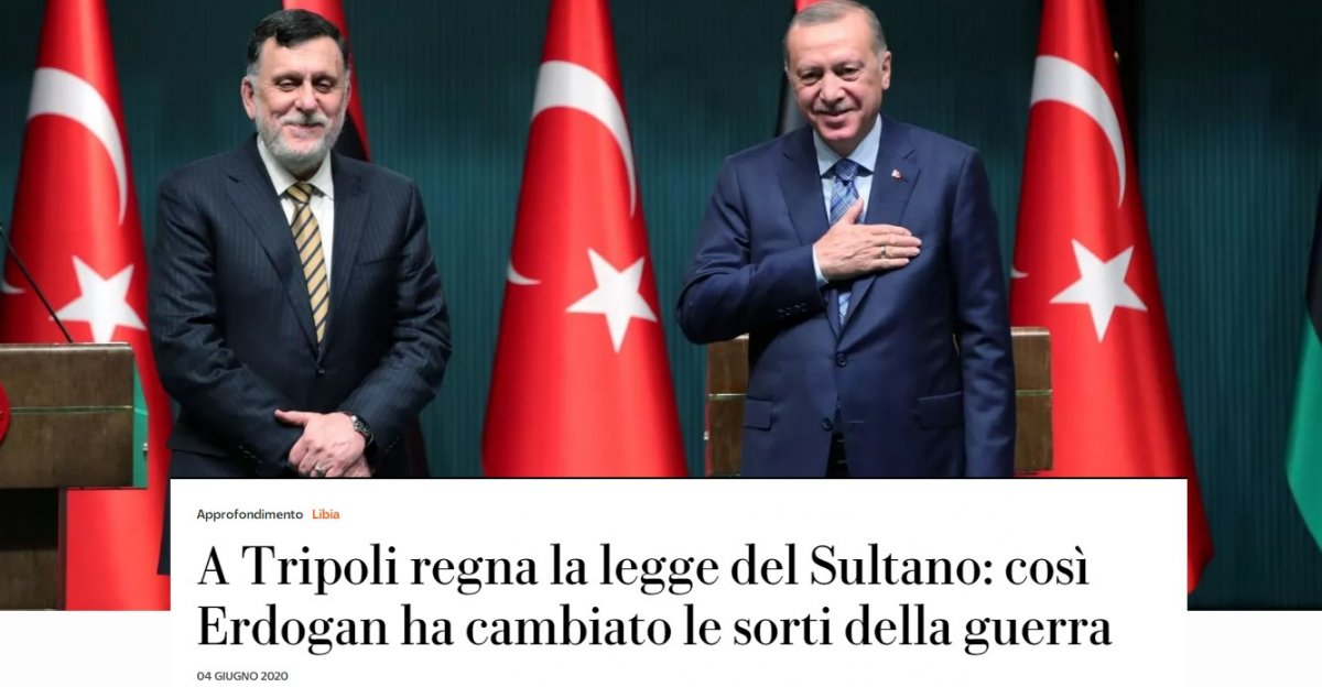 La Repubblica: Erdoğan artık Libya'nın patronu