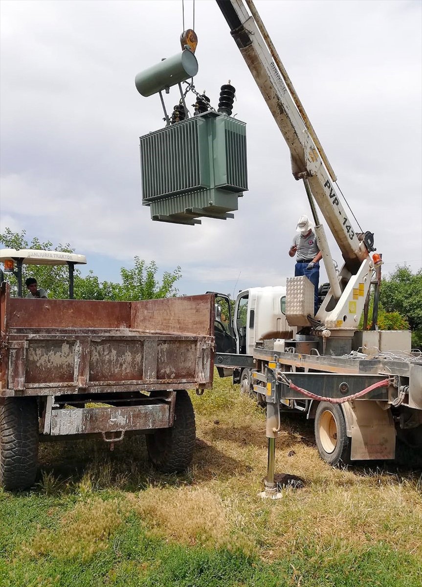 a Şanlıurfa'da 3 kaçak elektrik trafosu bulundu
