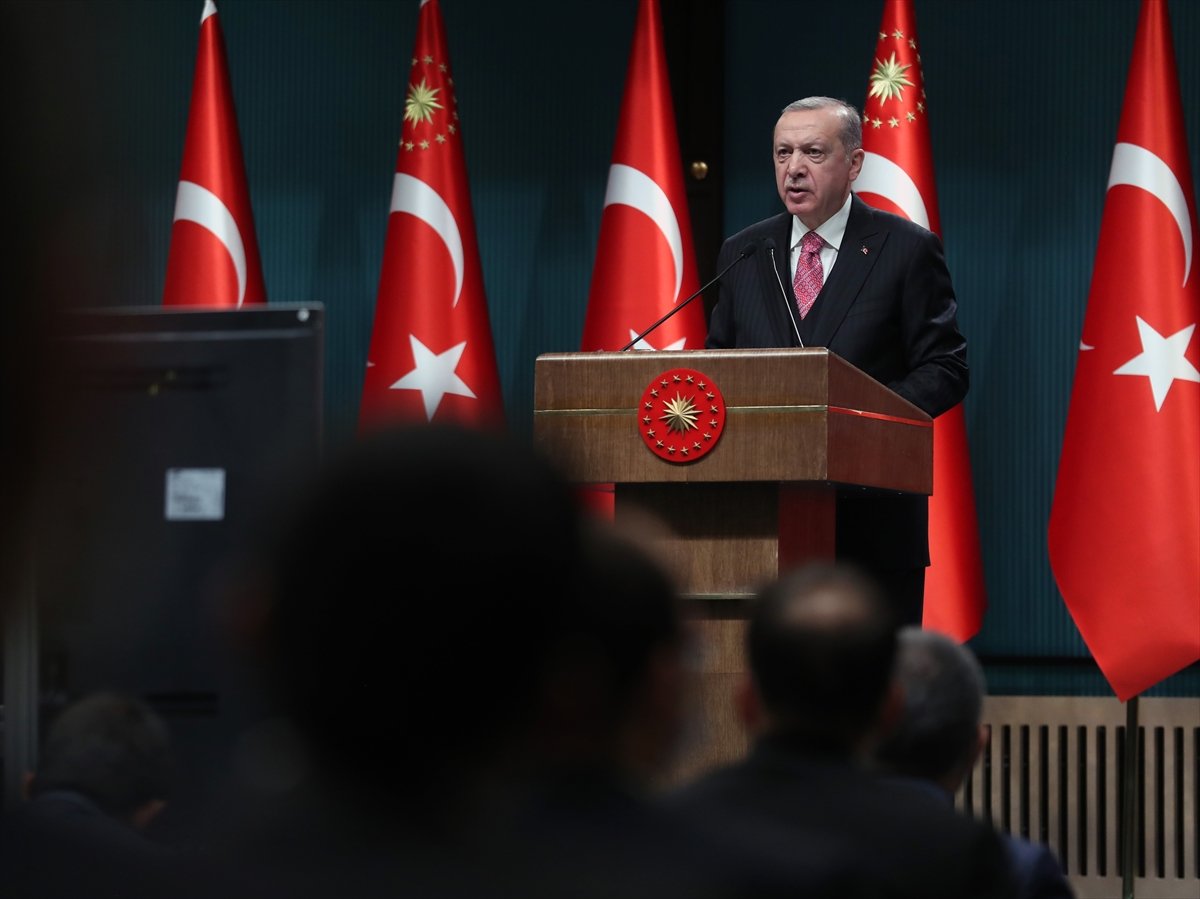 Erdoğan: Ekonomik çarklar yeniden dönmeye başladı