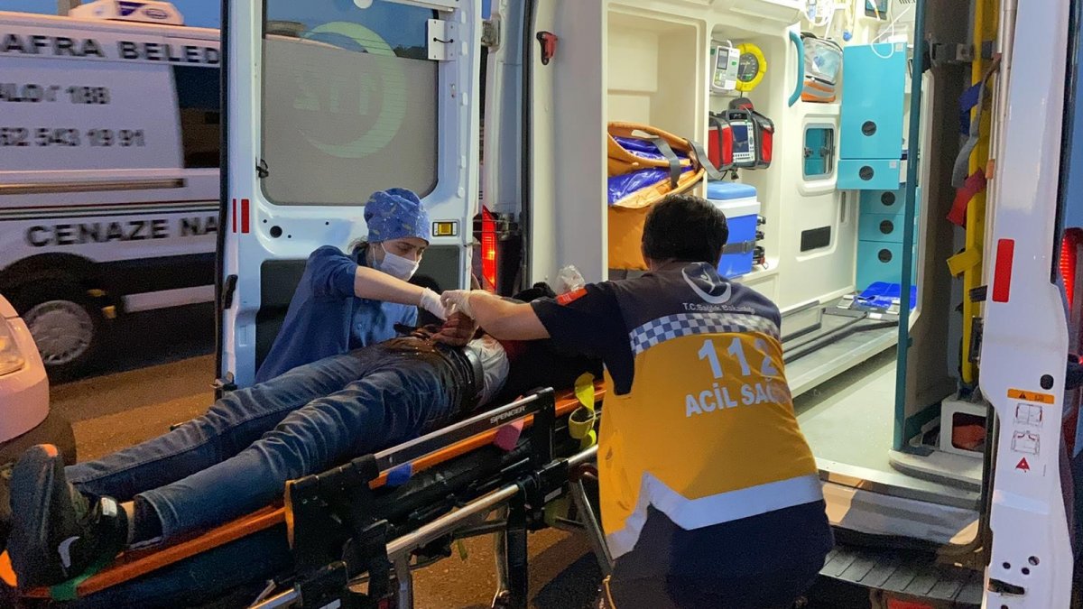 Samsun'da alkollü sürücü kaza yaptı: 2 yaralı