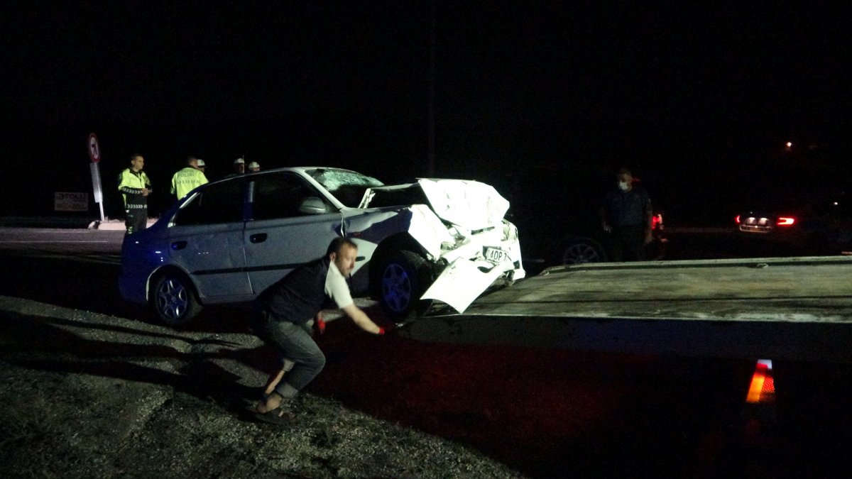 Kayseri'de iki araç çarpıştı: 7 yaralı