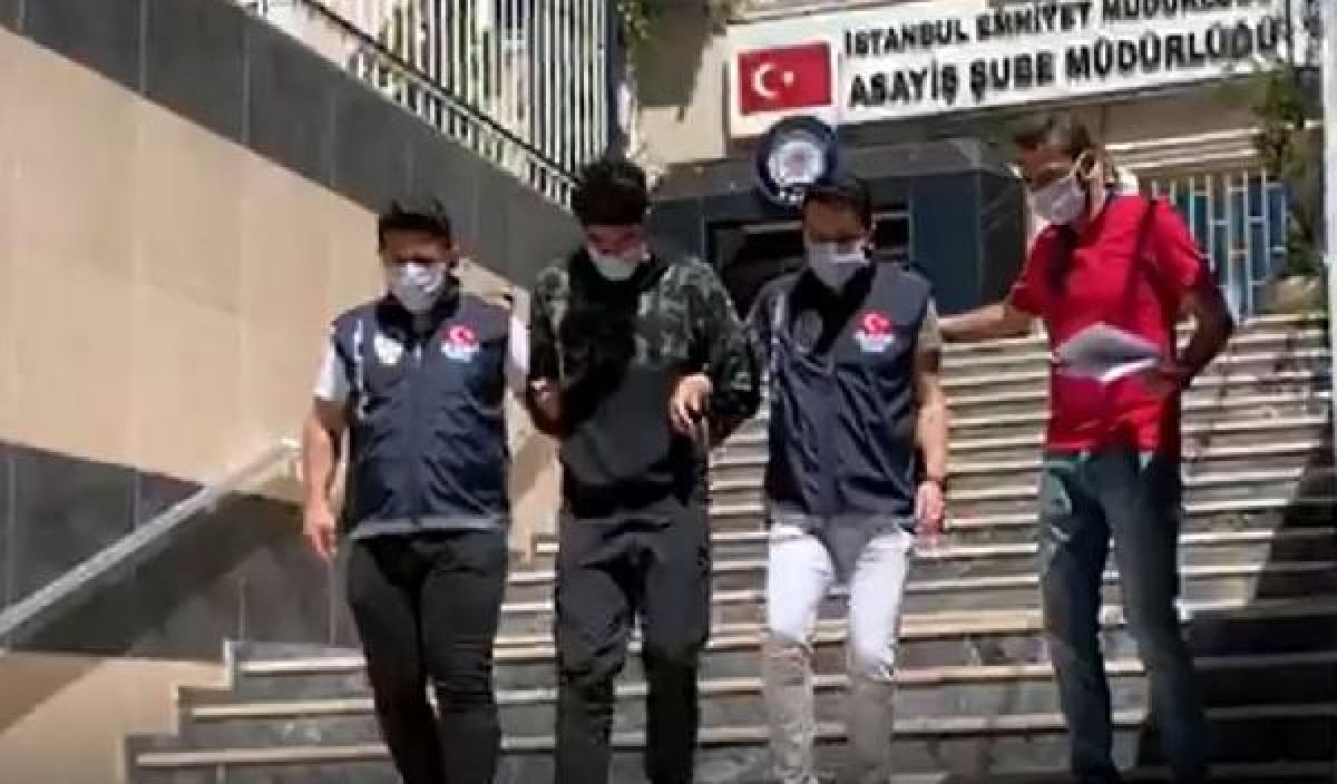 Sancaktepe'de akaryakıt istasyonunda hırsızlık