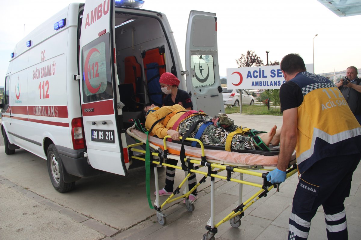 i Malkara'da trafik kazası: 3'ü çocuk 5 yaralı