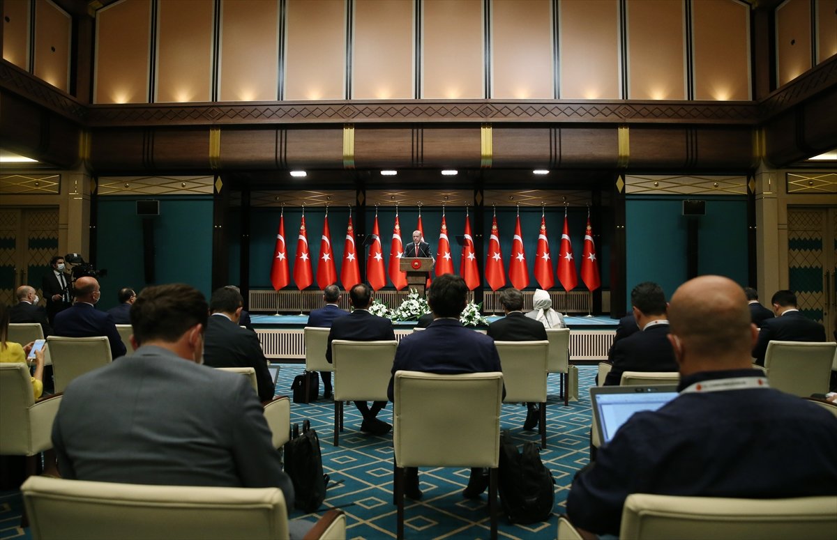 a Erdoğan salgın döneminde verilen destekler açıkladı