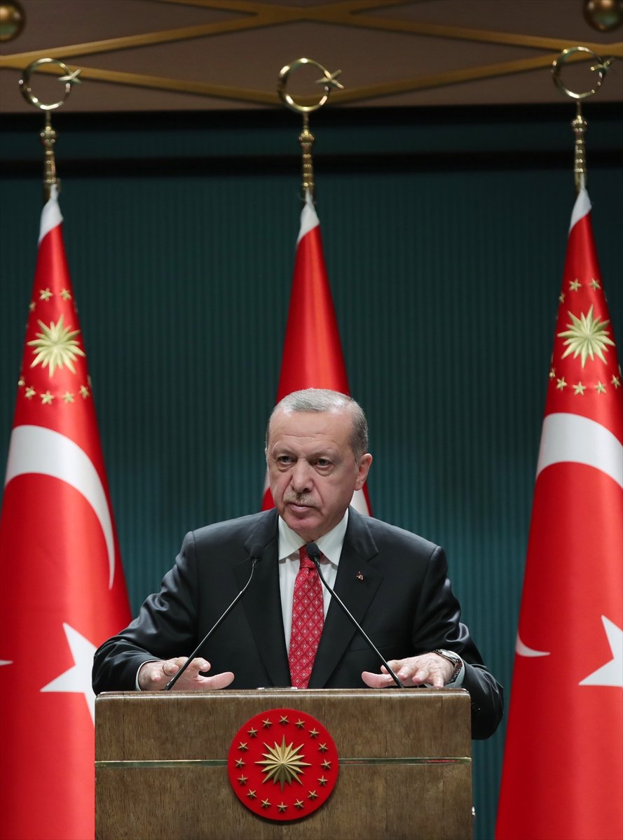 a Erdoğan salgın döneminde verilen destekler açıkladı