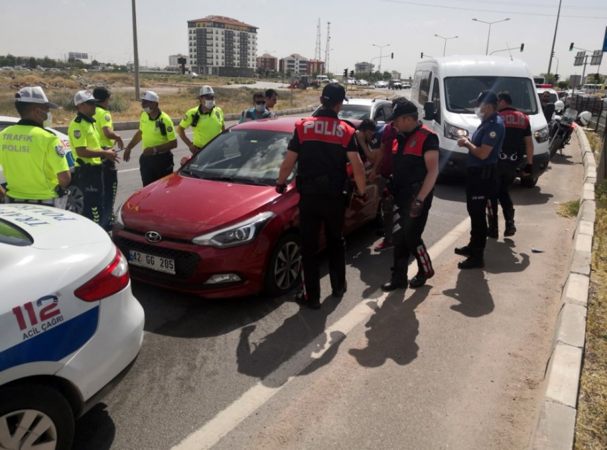 Film sahnelerini aratmayan kaçış kapanla son buldu
