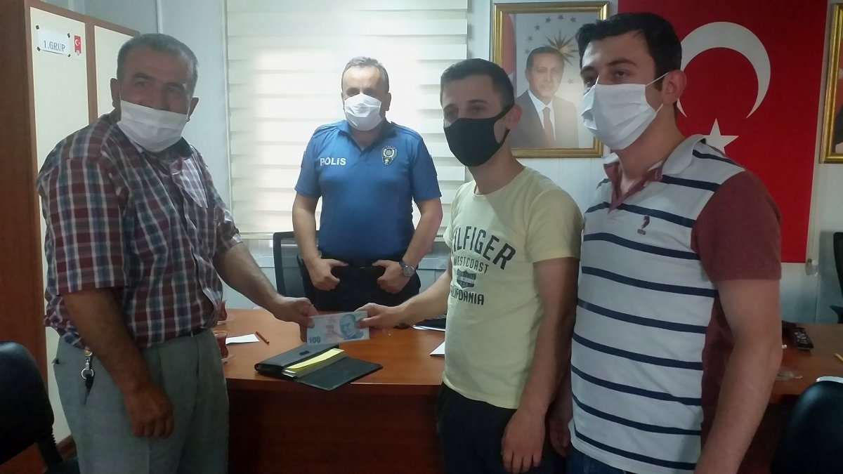 i Tekirdağ'da işçi gençlerden örnek davranış