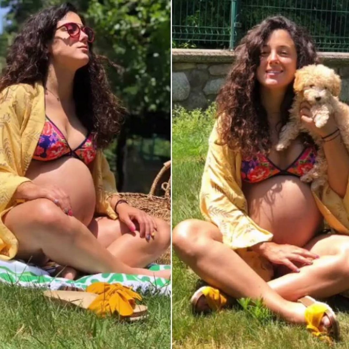 Cansu Tosun'dan 9. ay pozu