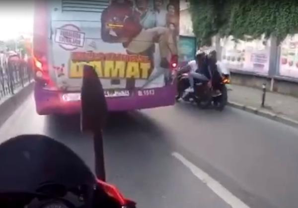 Kabataş'ta iki motosiklet çarpıştı: 4 yaralı