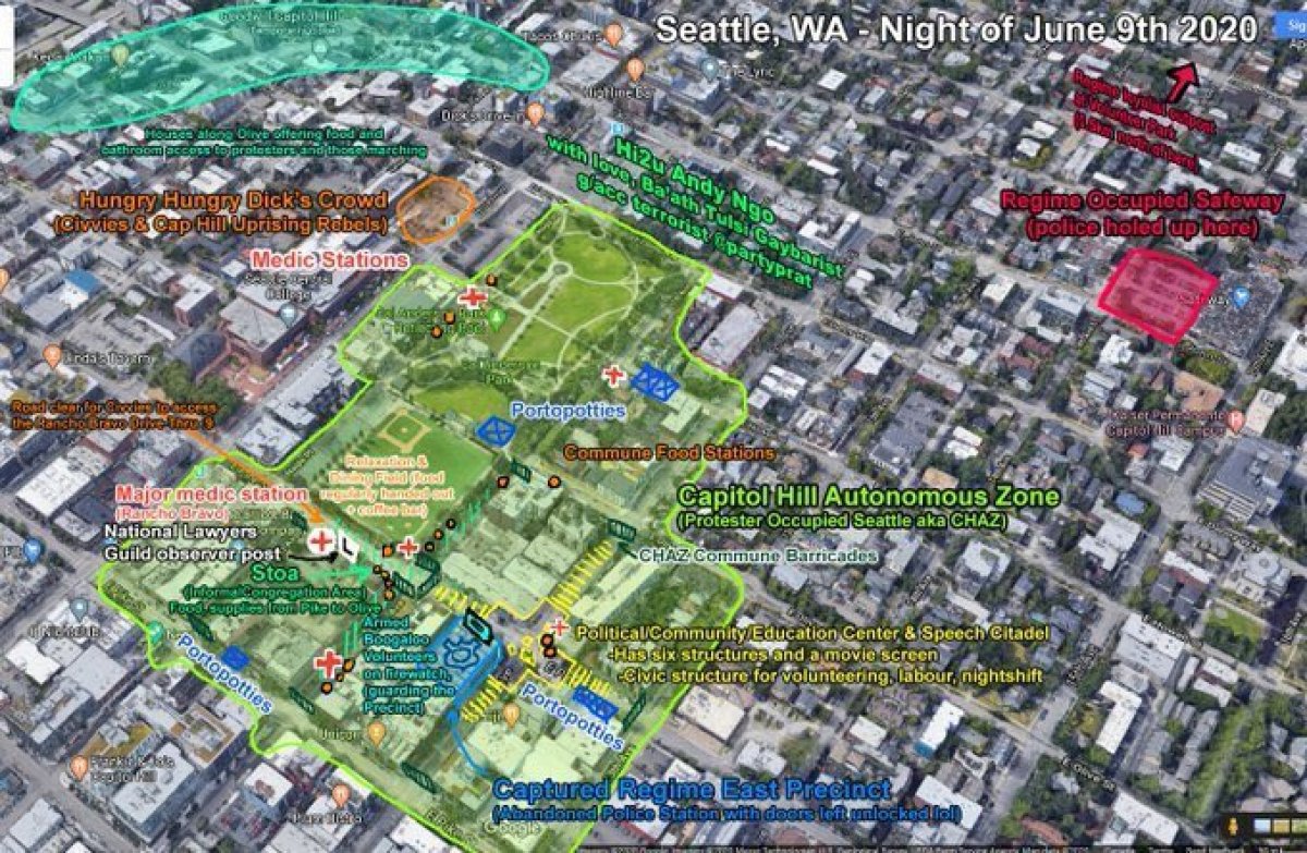 Anarşist grup, Seattle'da özerklik ilan etti