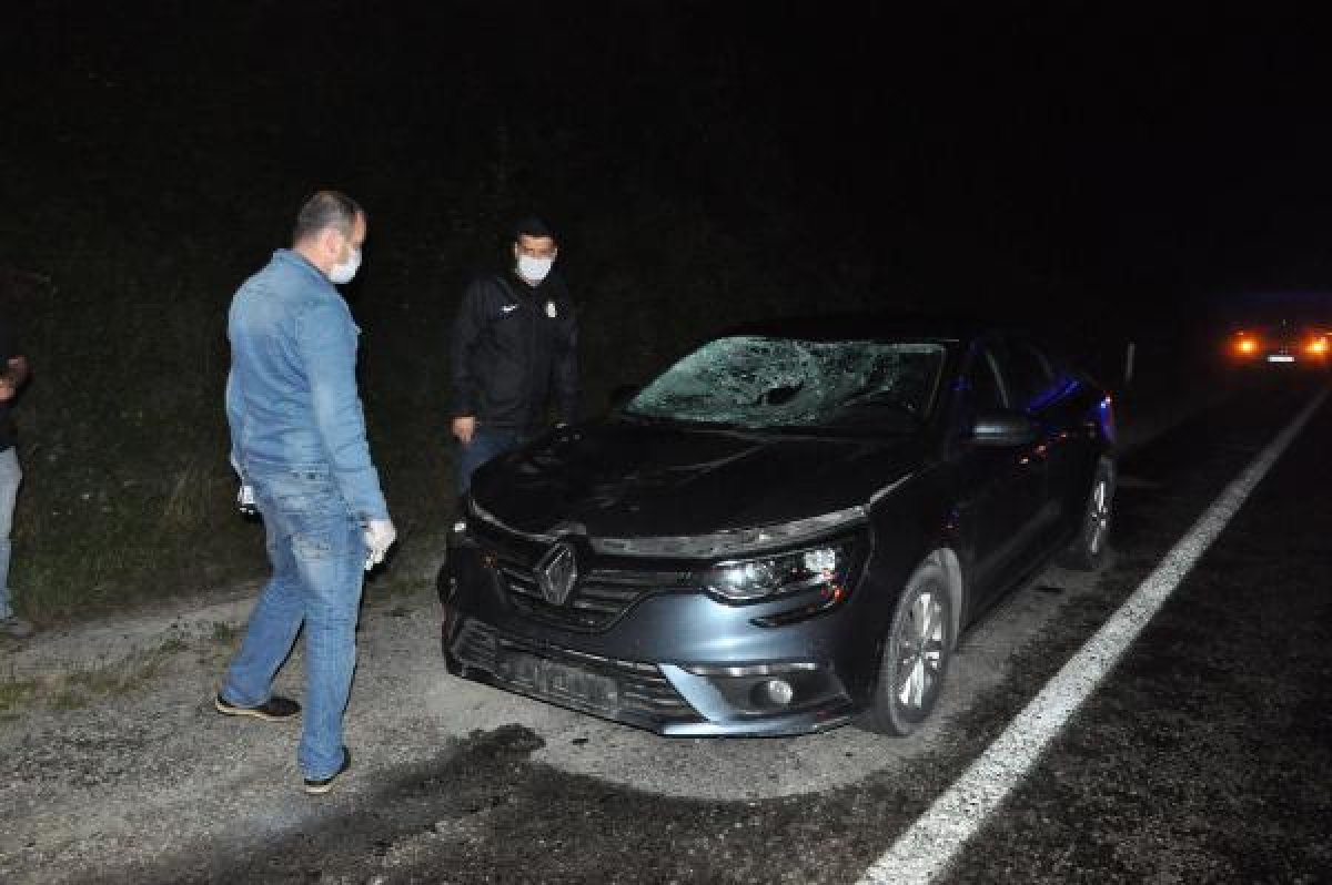 d Bartın'da yolun karşısına geçmeye çalışırken öldü