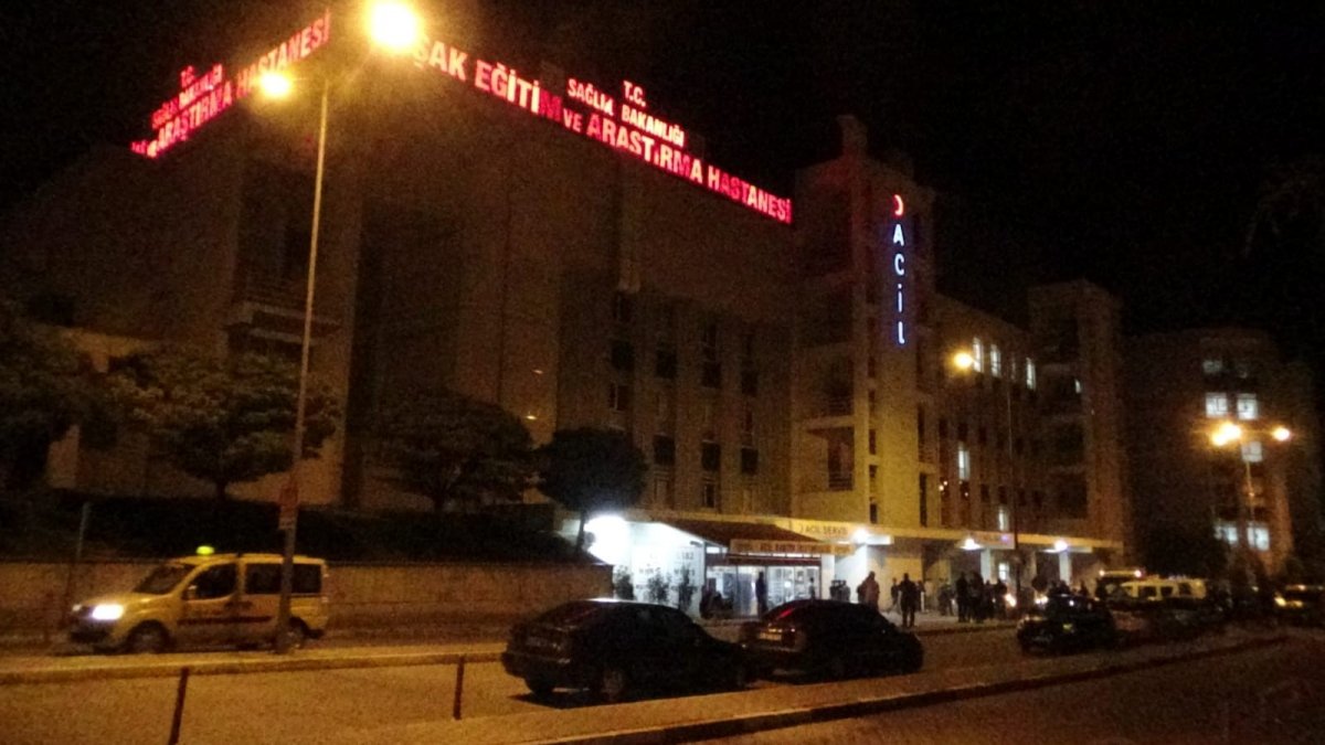 Uşak'ta hemşireye saldıran virüslü hasta pencereden düştü