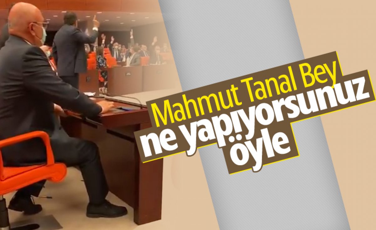 Meclis'in oylama sistemi eylemler nedeniyle bozuldu