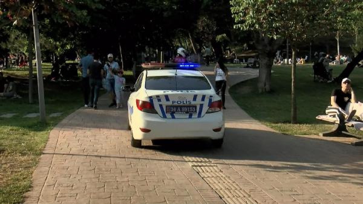 Maçka Parkı'nda yine yoğunluk yaşandı