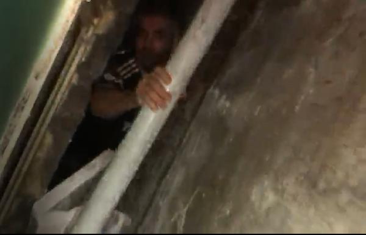 d Kendisini yakalamaya gelen polislere, 'ayıp size' dedi