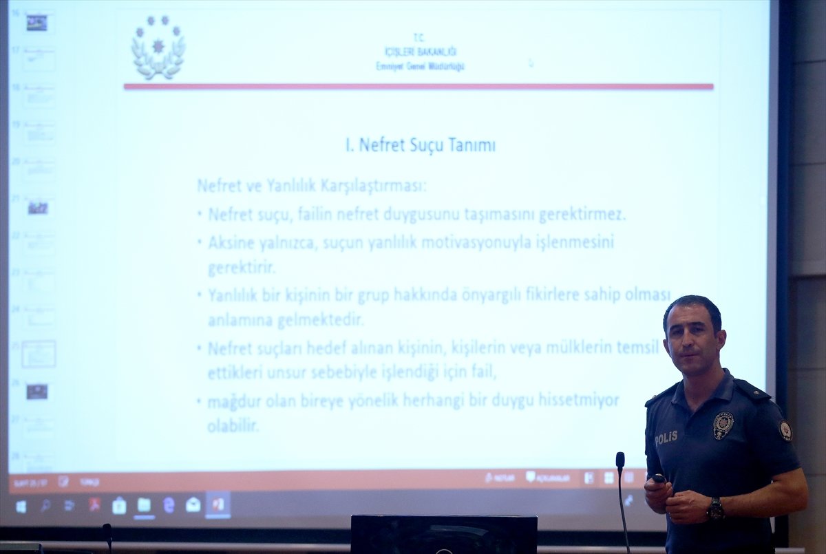 a Çarşı ve mahalle bekçilerine 'geliştirme eğitimi'