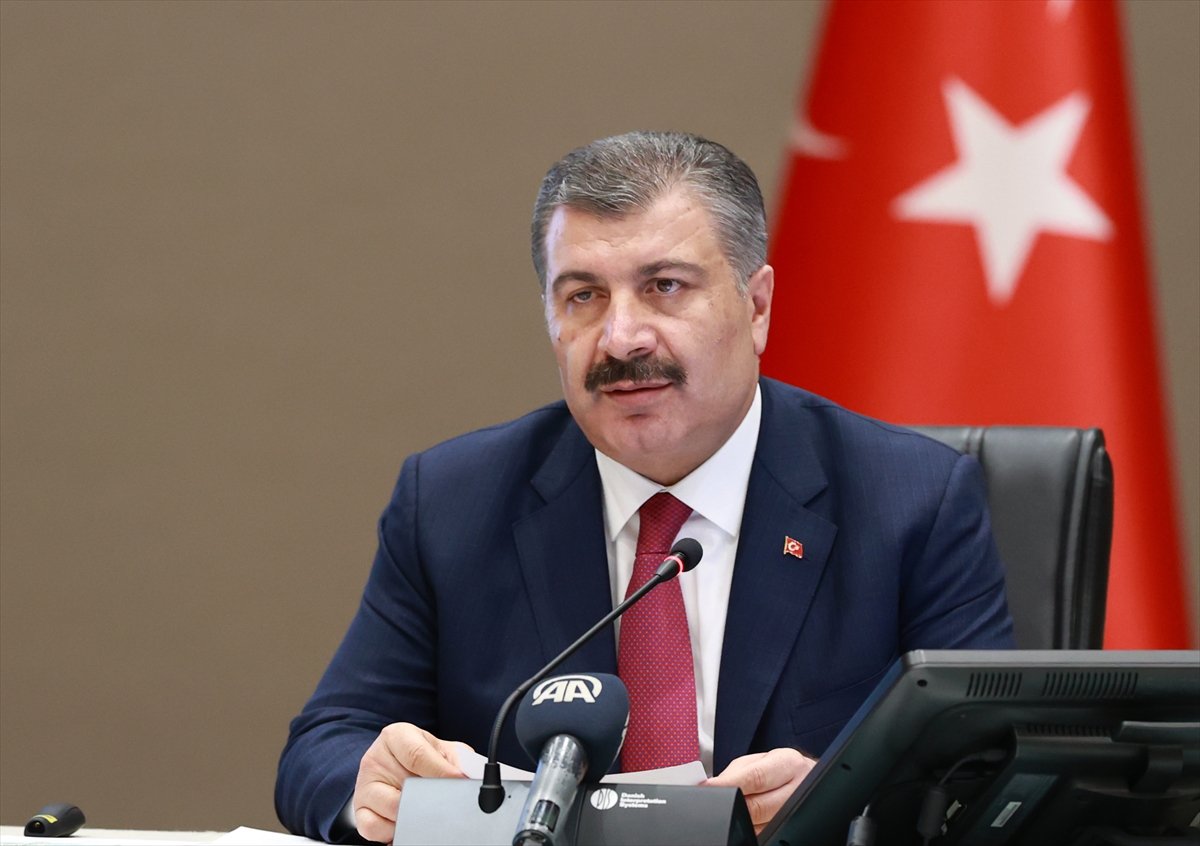 a Sağlık Bakanı Koca, 19.00'da açıklama yapacak