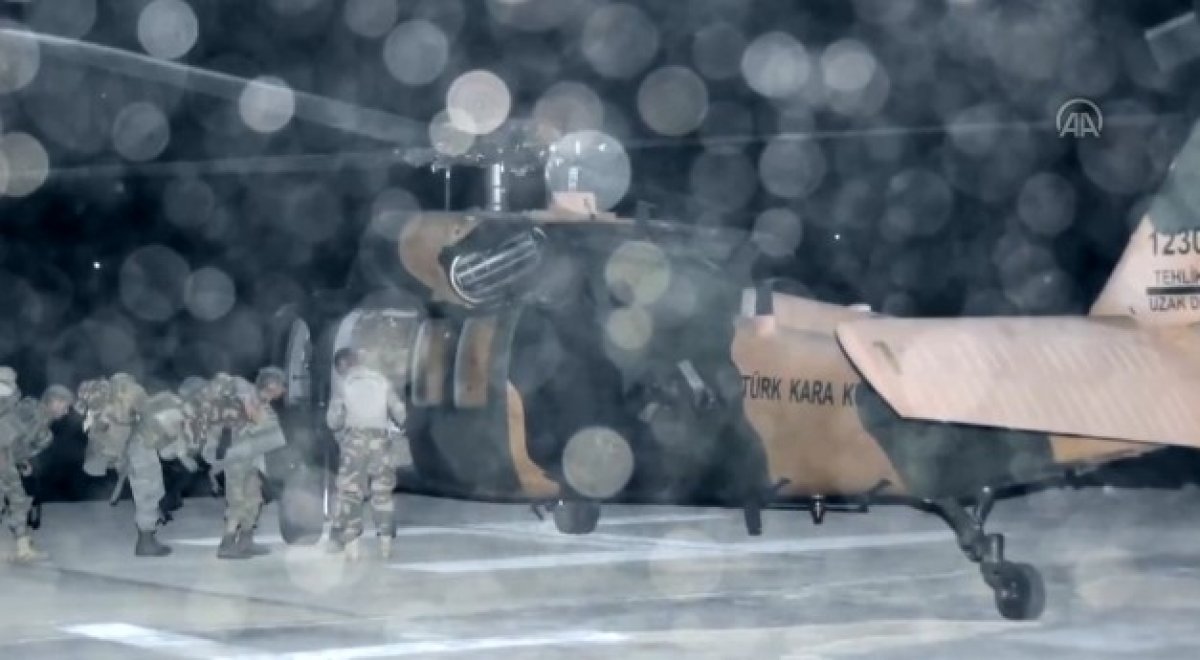 MSB’den ‘Pençe-Kaplan’ operasyonundan yeni görüntüler