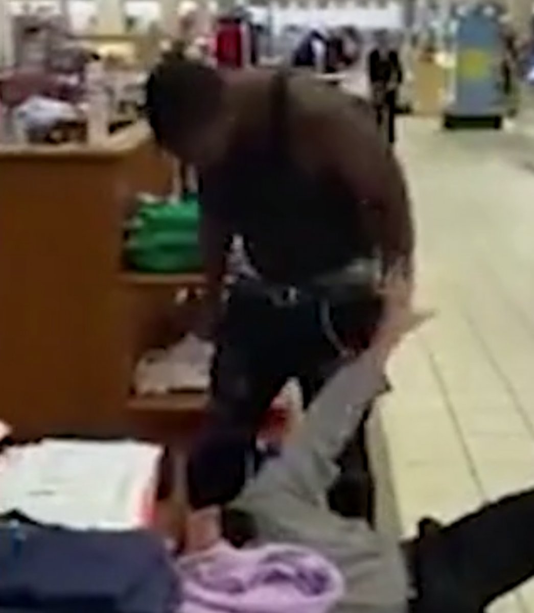 d ABD'de ırkçılık kavgası kameraya yansıdı