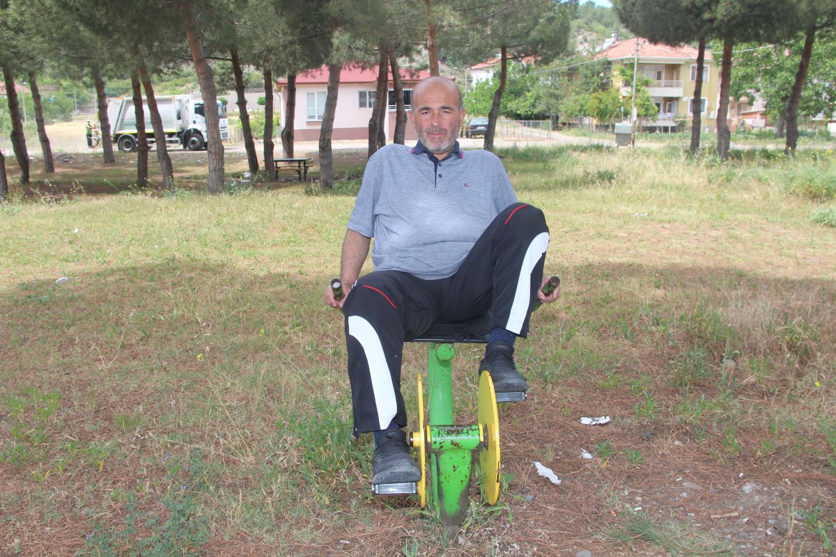 Amasya'da bir minibüs şoförü 11 ayda 60 kilo verdi