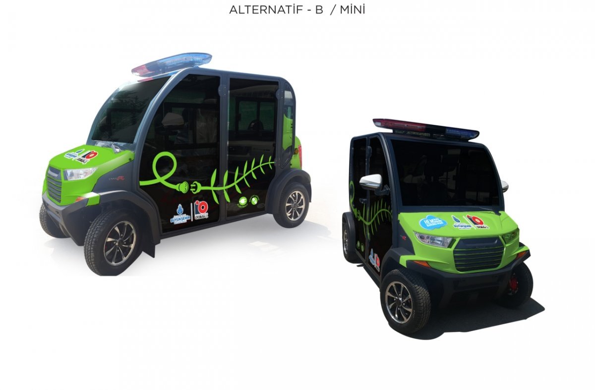 Adalar'da elektrik araçların kullanımına başlandı