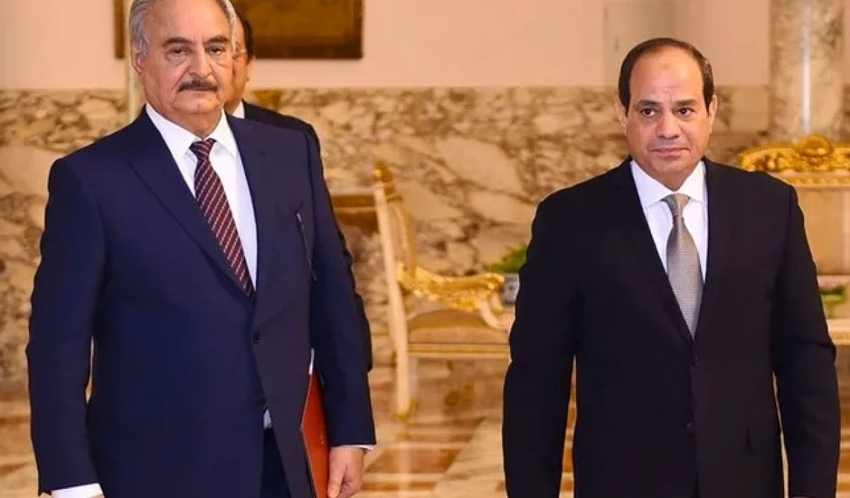 Sisi, Libya konusunda Türkiye'yi uyarmaya kalktı