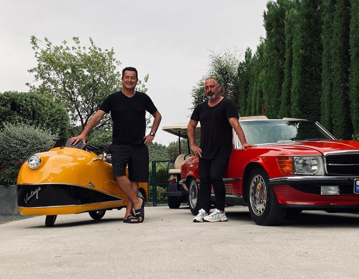 Acun Ilıcalı'nın nostaljik arabası