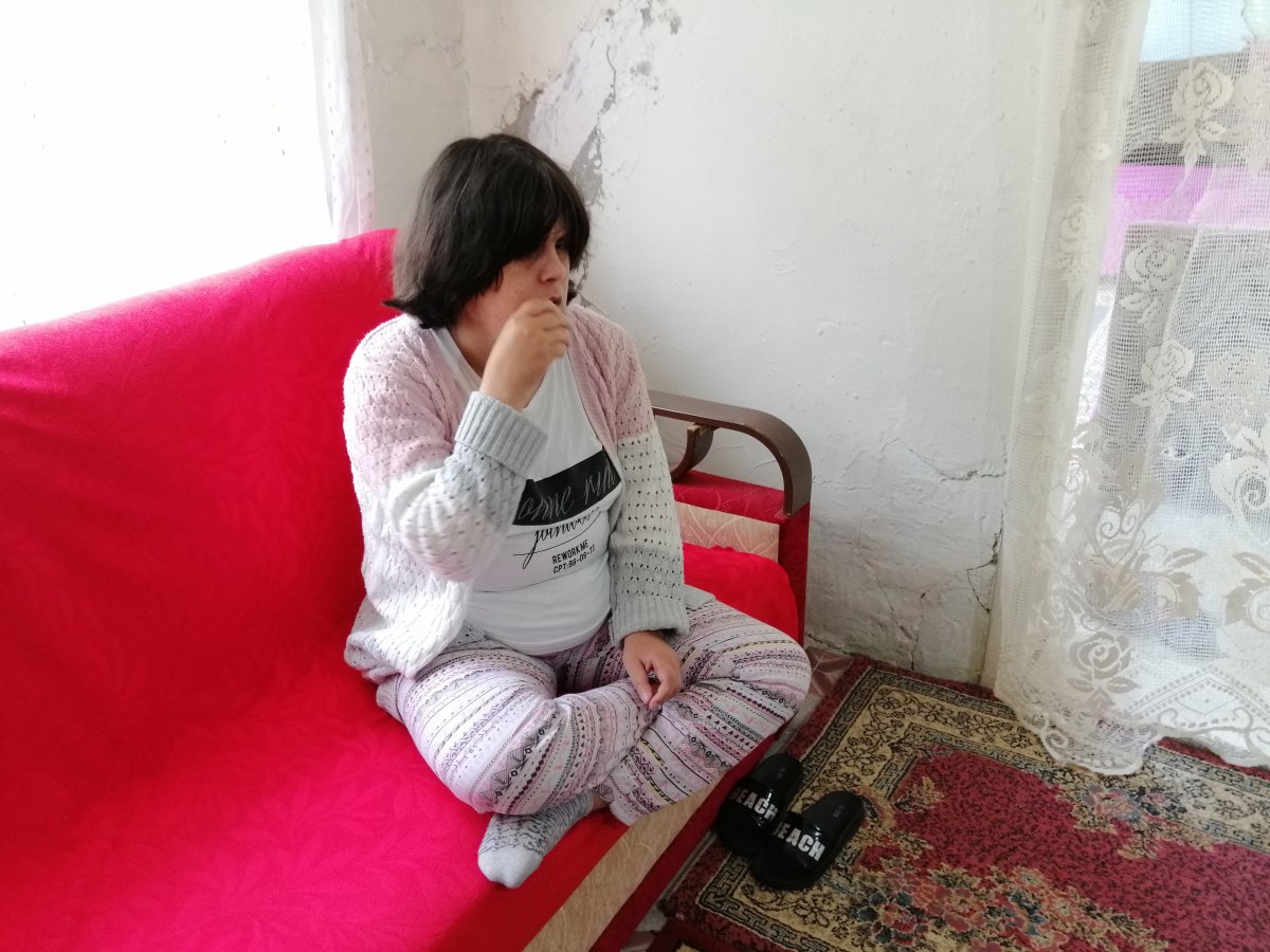 Amasya'da, iki kızına hem anne oldu hem de baba