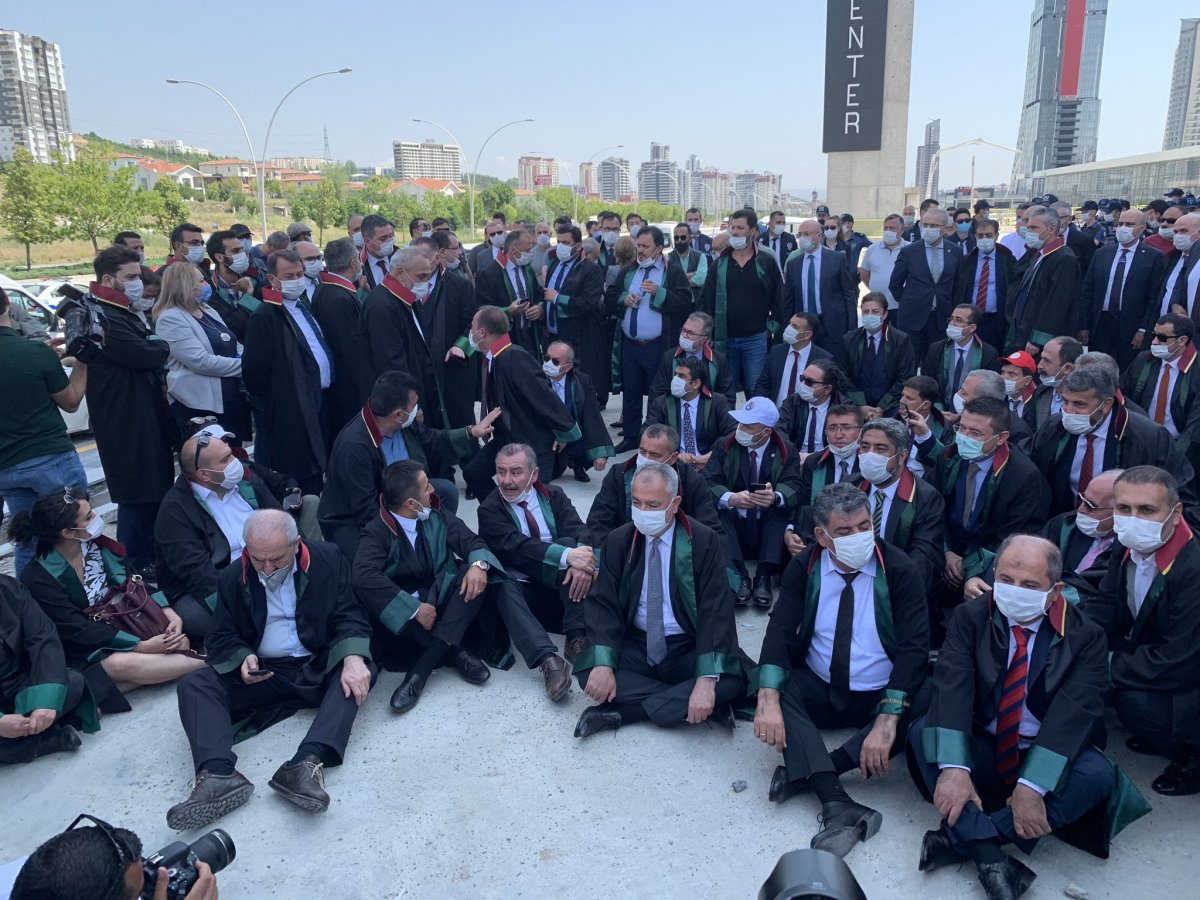 Baro üyelerinin Ankara'ya girişine izin verilmedi