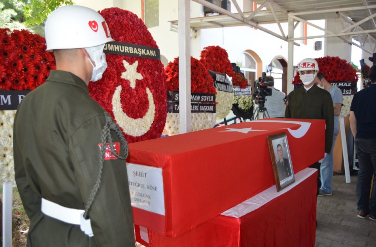 i Osmaniye, şehit Ertuğrul Köse'yi sonsuzluğa uğurladı