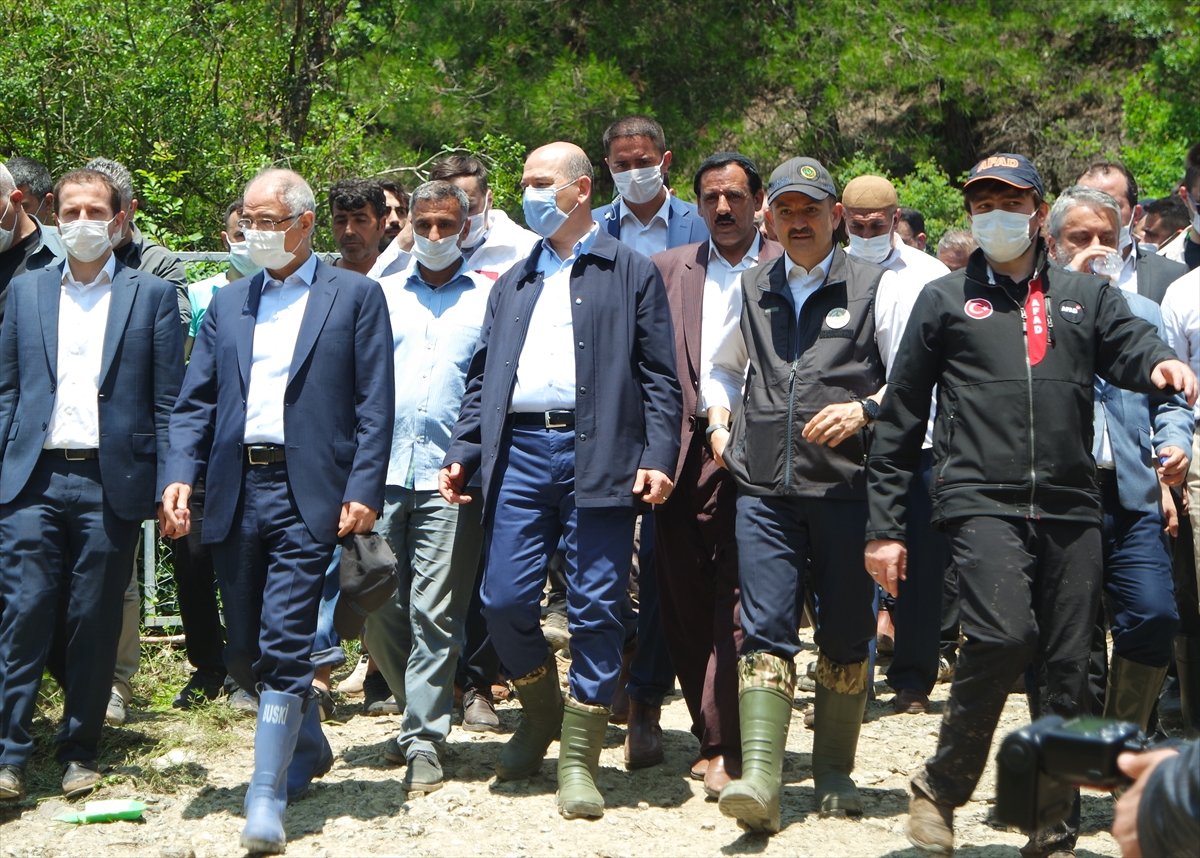 Bakan Soylu: Selden zarar görenlere yardım yapılacak