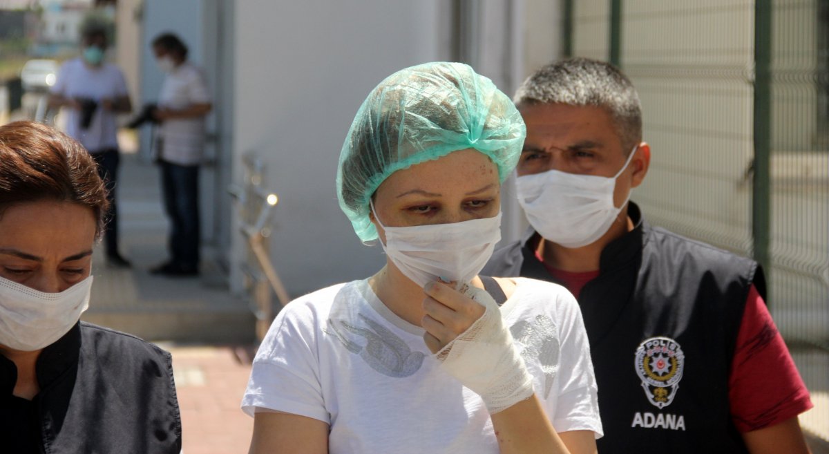 Adana'da adam boşanacağı eşini öldürecekken kendi öldü