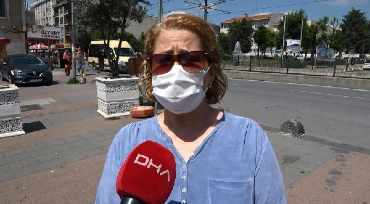 Maskesini takmayan minibüs şoförü hakaret etti