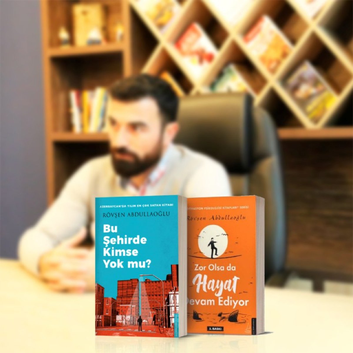 Bestseller Rövşen Abdullahoğlu ile yeni romanını konuştuk Bestseller Rövşen Abdullahoğlu ile yeni romanını konuştuk