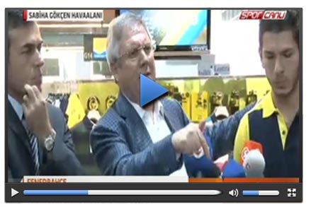 Samet ile Aziz Yıldırım'ın diyaloğu