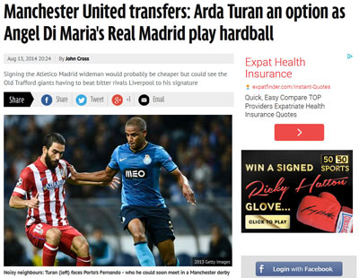 Manchester United Arda Turan'ın peşinde