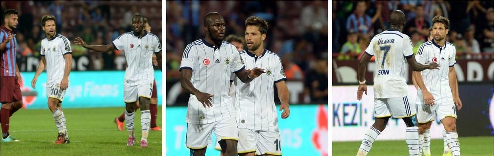 Diego ile Sow maçta tartıştı