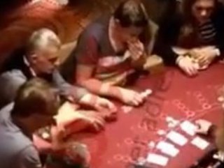 İbrahim Hacıosmanoğlu'nun kumar masasındaki görüntüleri